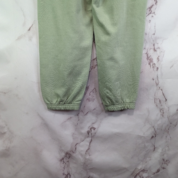 Everlane Sweatpants Large Light Green The Track Organic Cotton High Rise Jogger - Picture 10 of 12